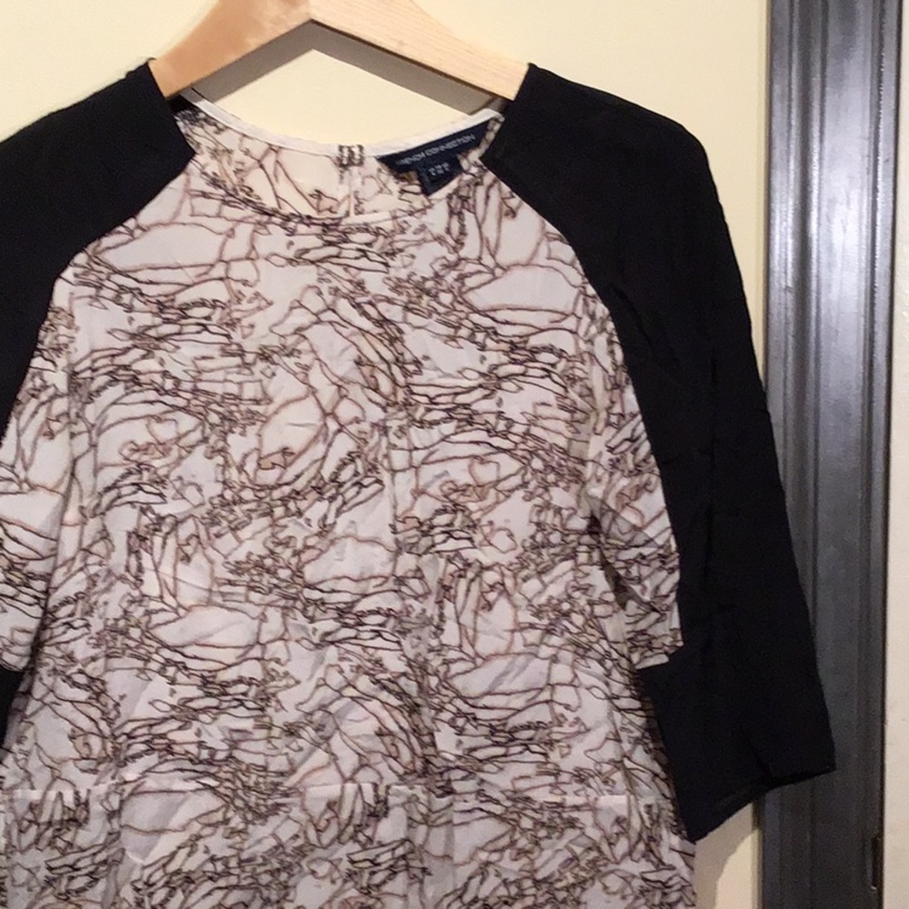 Short Sleeve Silk Top FCUK